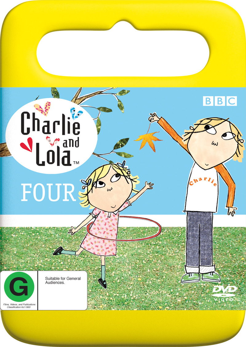 Charlie and Lola - Four (Handle Case) on DVD