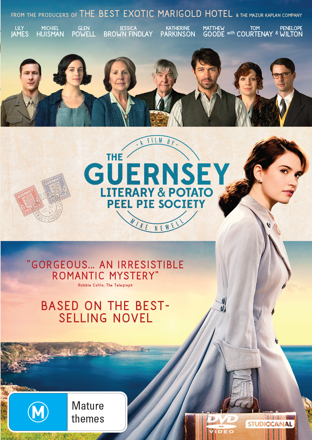 The Guernsey Literary And Potato Peel Society on DVD