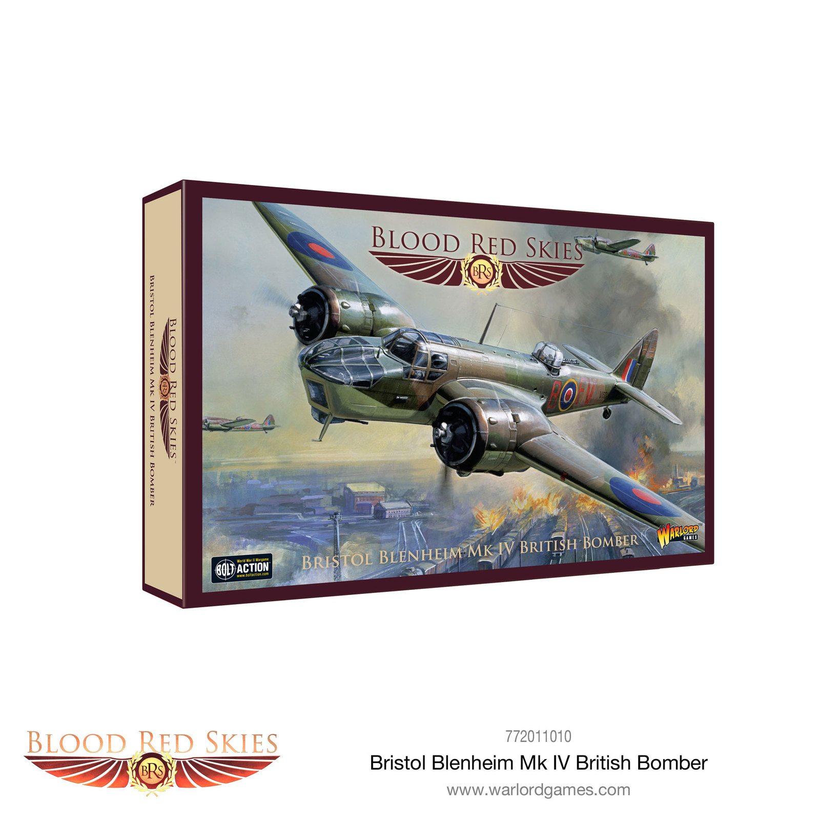 Blood Red Skies: Bristol Blenheim Mk IV British Bomber