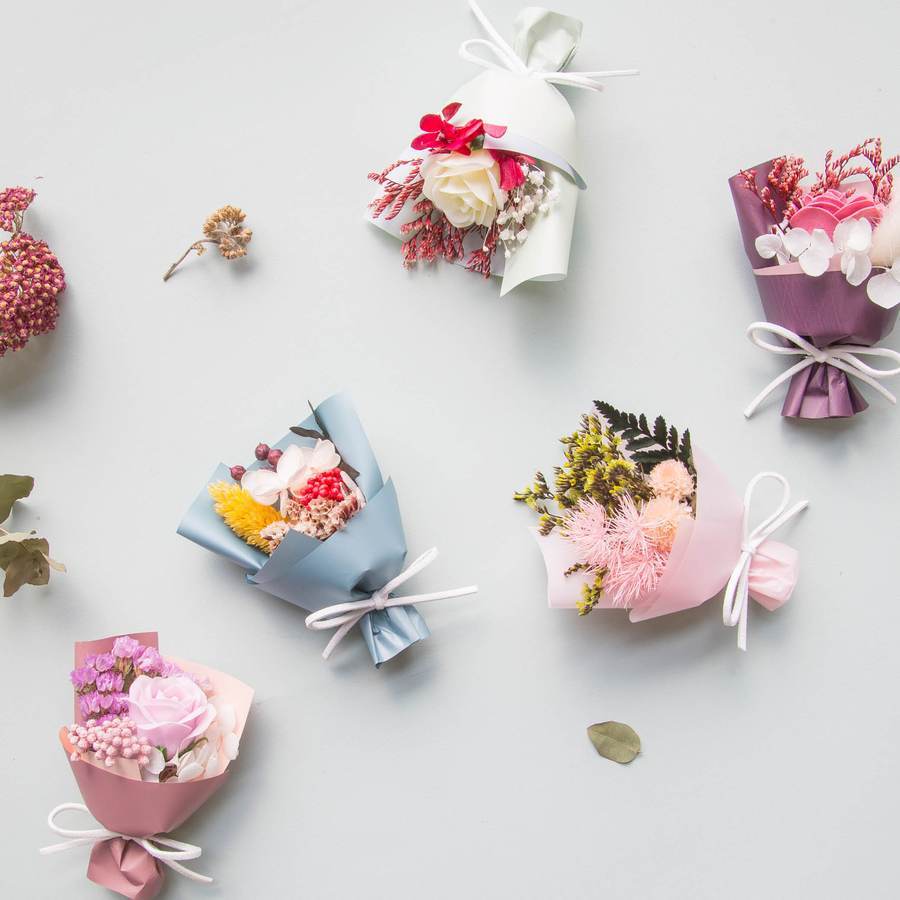 Short Story: Floral Bouquet Box - Light Purple image