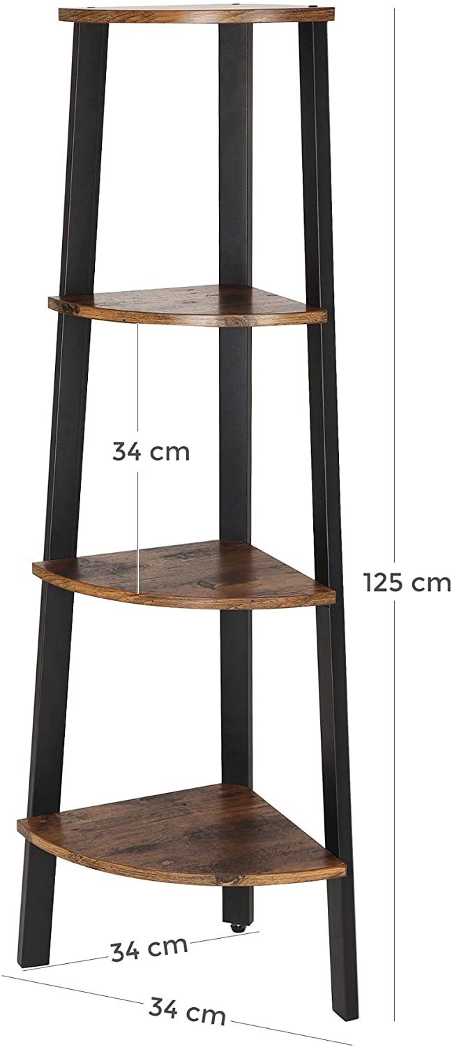 Vasagle Corner Shelf - 4-Tier