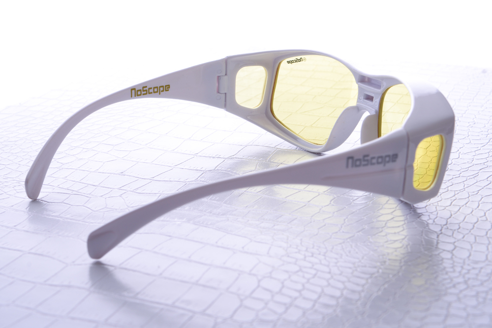 NoScope Golem Gaming Glasses (Rx Compatible) – Frost White for PC Games image