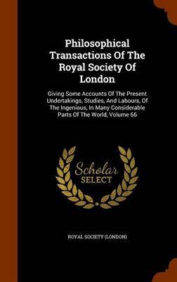 Philosophical Transactions of the Royal Society of London by Royal Society (London) image