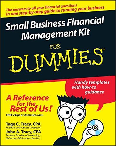 Small Business Financial Management Kit For Dummies +CD image