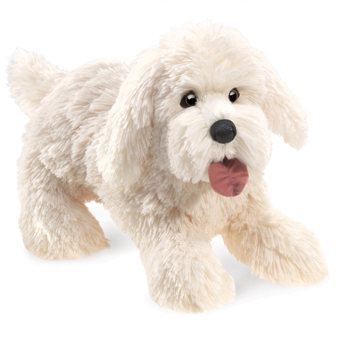 Folkmanis Hand Puppet - Panting Dog image