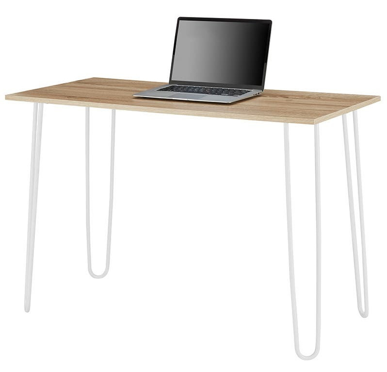 Buy Ovela Victoria Desk (Oak/White) at Mighty Ape NZ