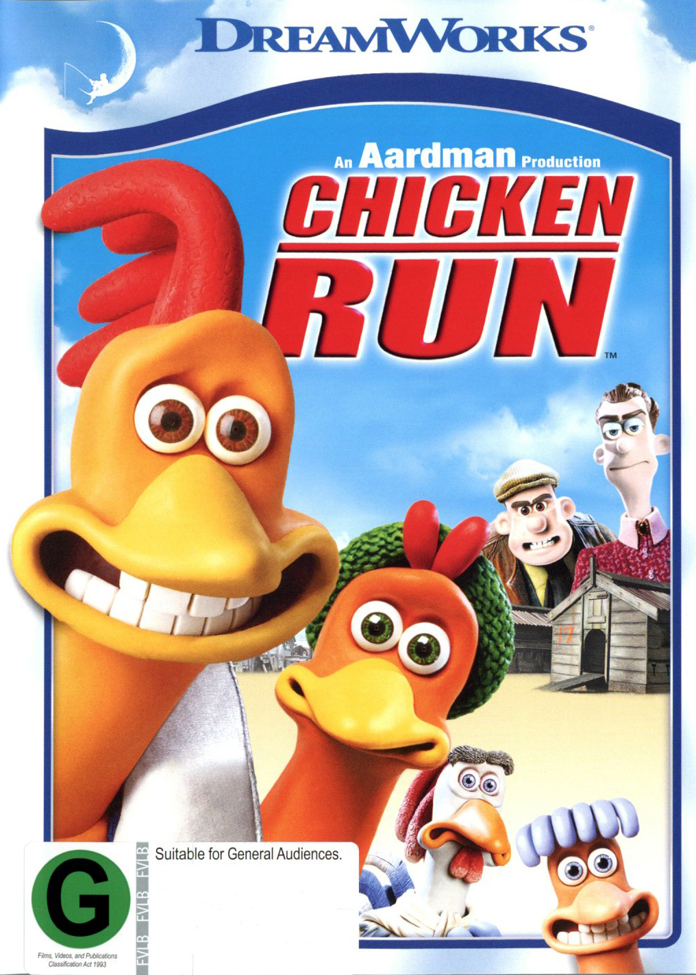 Chicken Run on DVD image