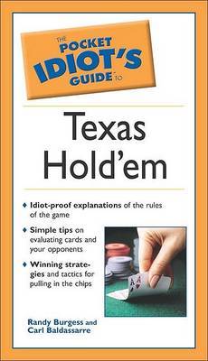 The Pocket Idiot's Guide to Texas Hold'em by Randy Burgess image
