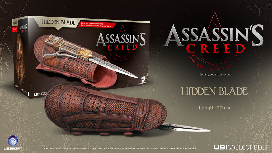 Assassin's Creed Movie: Hidden Blade - Life Size Replica Gauntlet