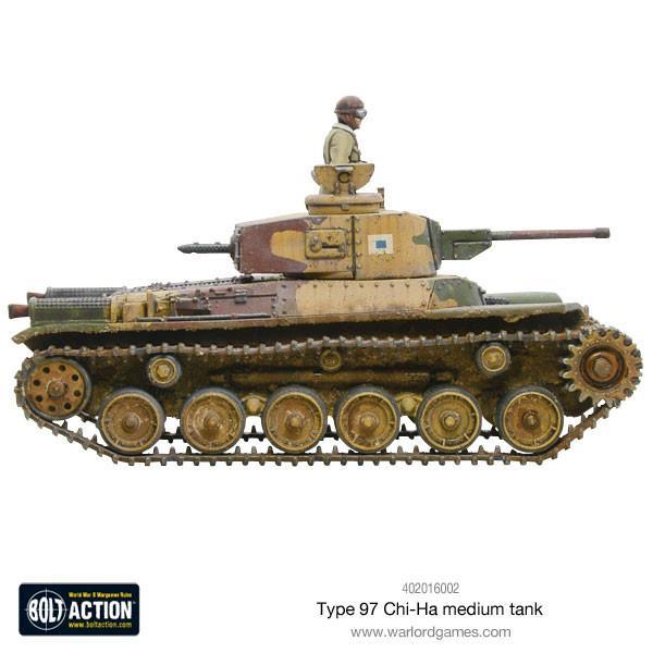 Chi-Ha Japanese tank image