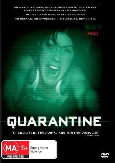 Quarantine on DVD image