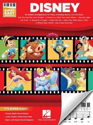 Disney Super Easy Songbook by Hal Leonard Publishing Corporation image