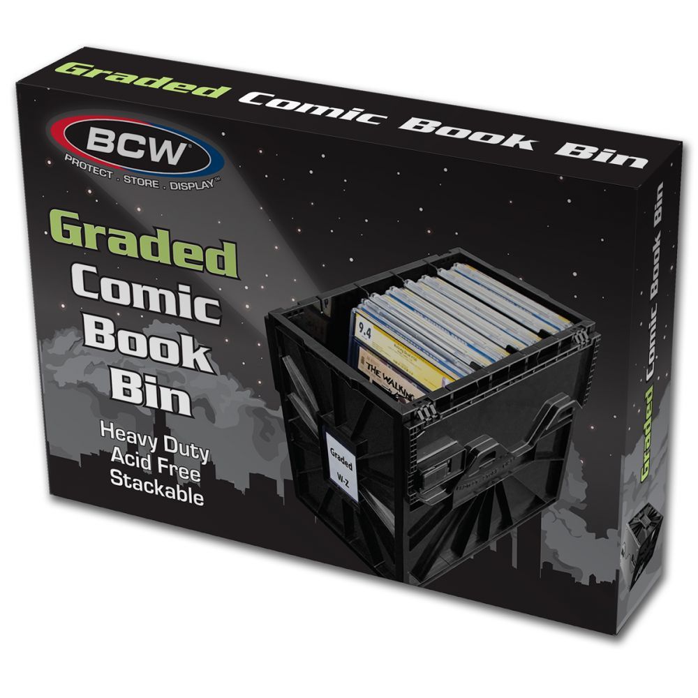 BCW: Comic Book Bin - Graded (Black) image