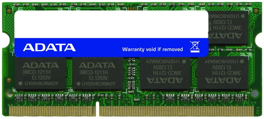 1x4GB ADATA 1600MHz DDR3 image
