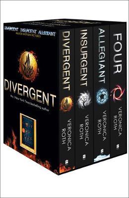 Divergent Series Box Set (Books 1-4 Plus World of Divergent) on Paperback by Veronica Roth