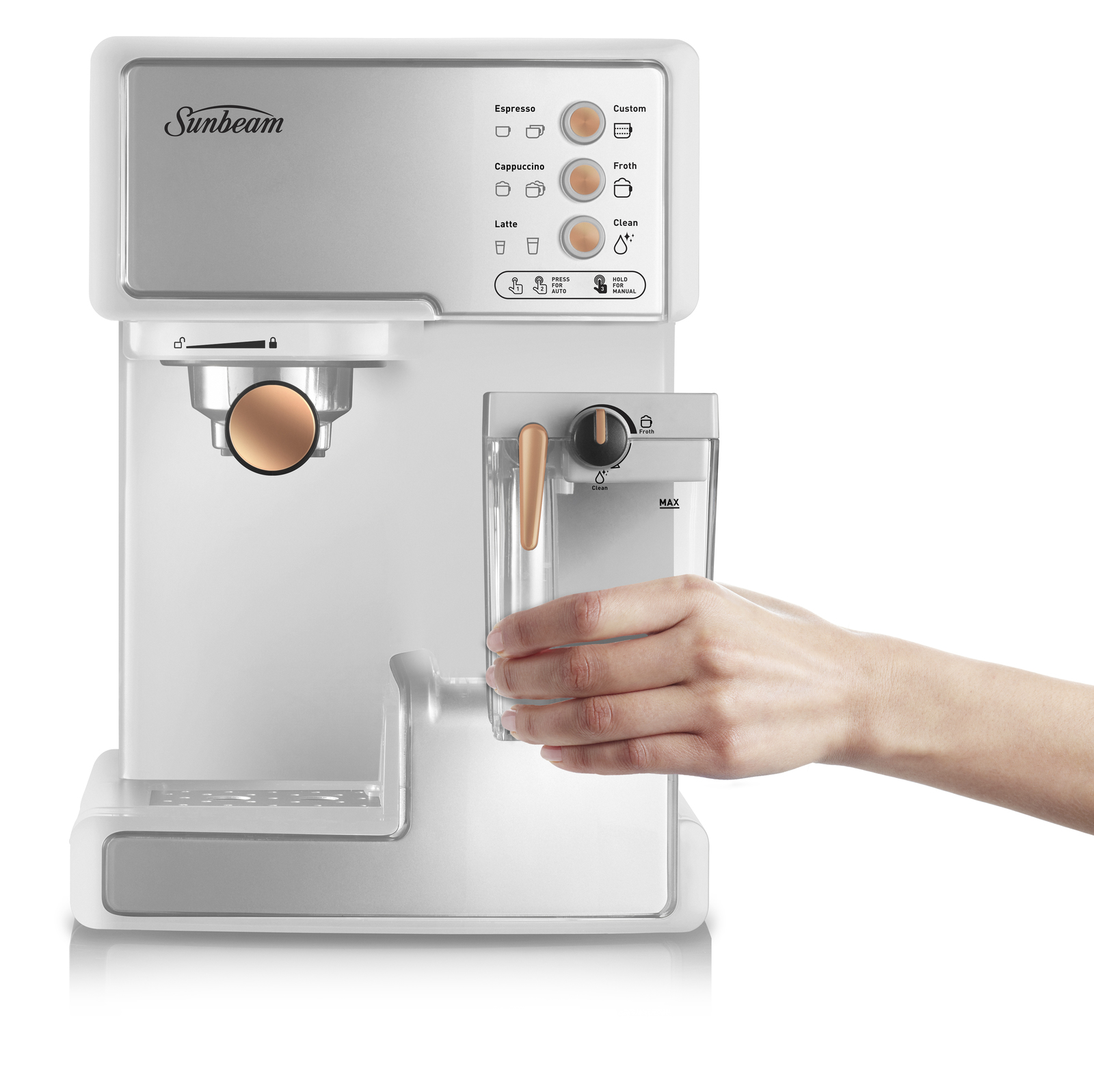 Sunbeam: Café Barista Machine - White