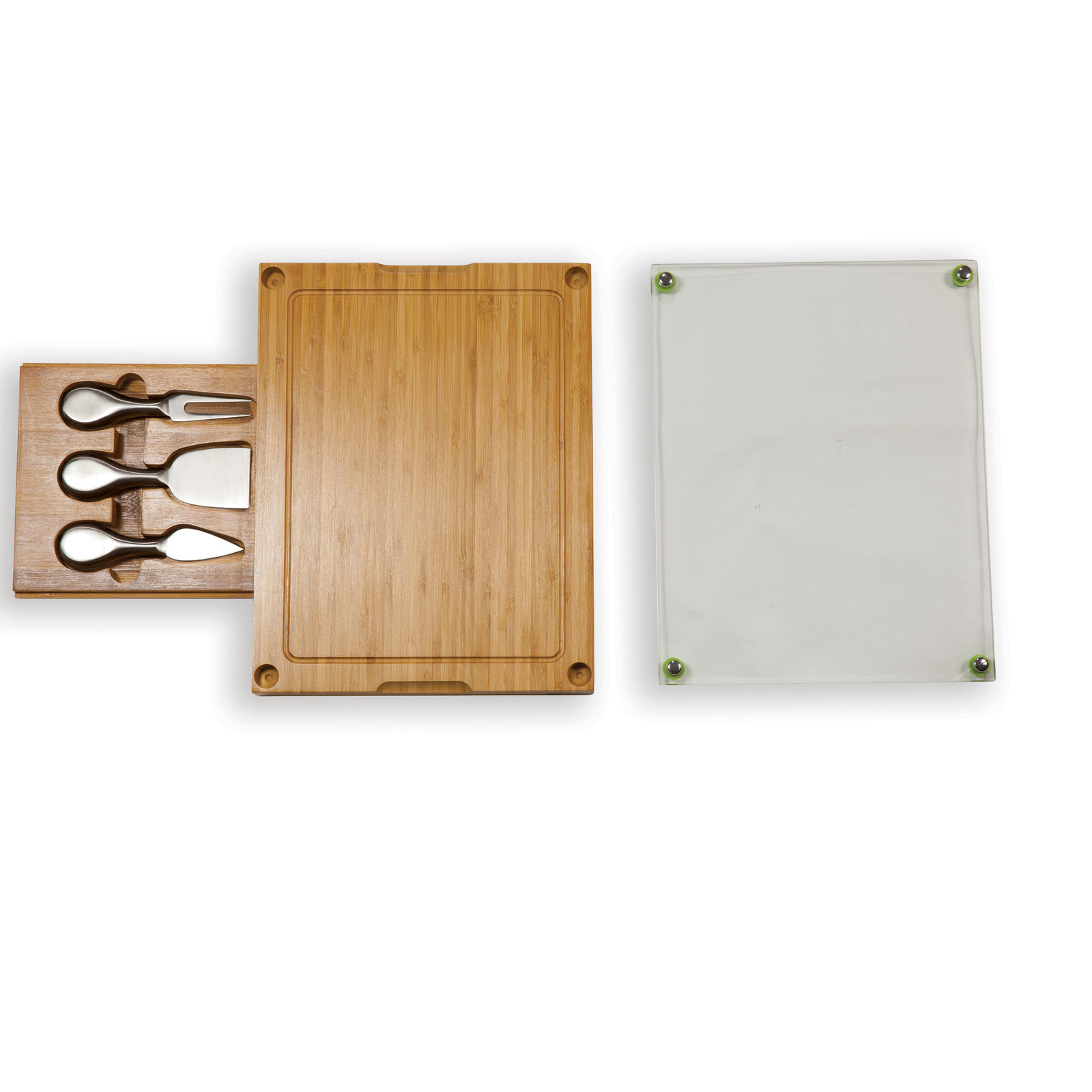 Toscana: Concerto Cheese Board & Knives Set