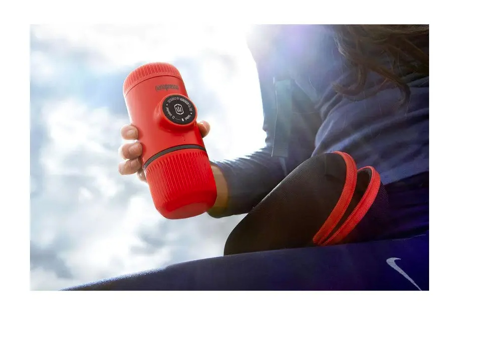 Nanopresso Portable Espresso Maker Lava Red at Mighty Ape NZ