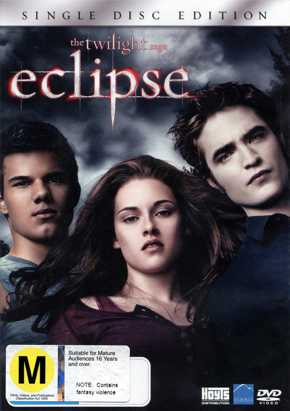 The Twilight Saga - Eclipse (Single Disc) on DVD