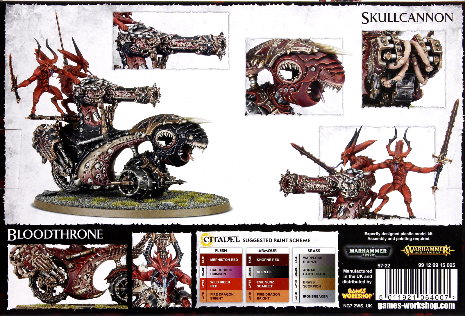 Warhammer Daemons of Khorne Bloodthrone