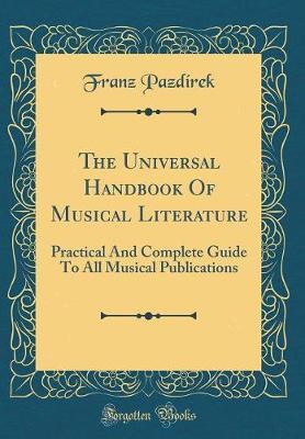 The Universal Handbook of Musical Literature image