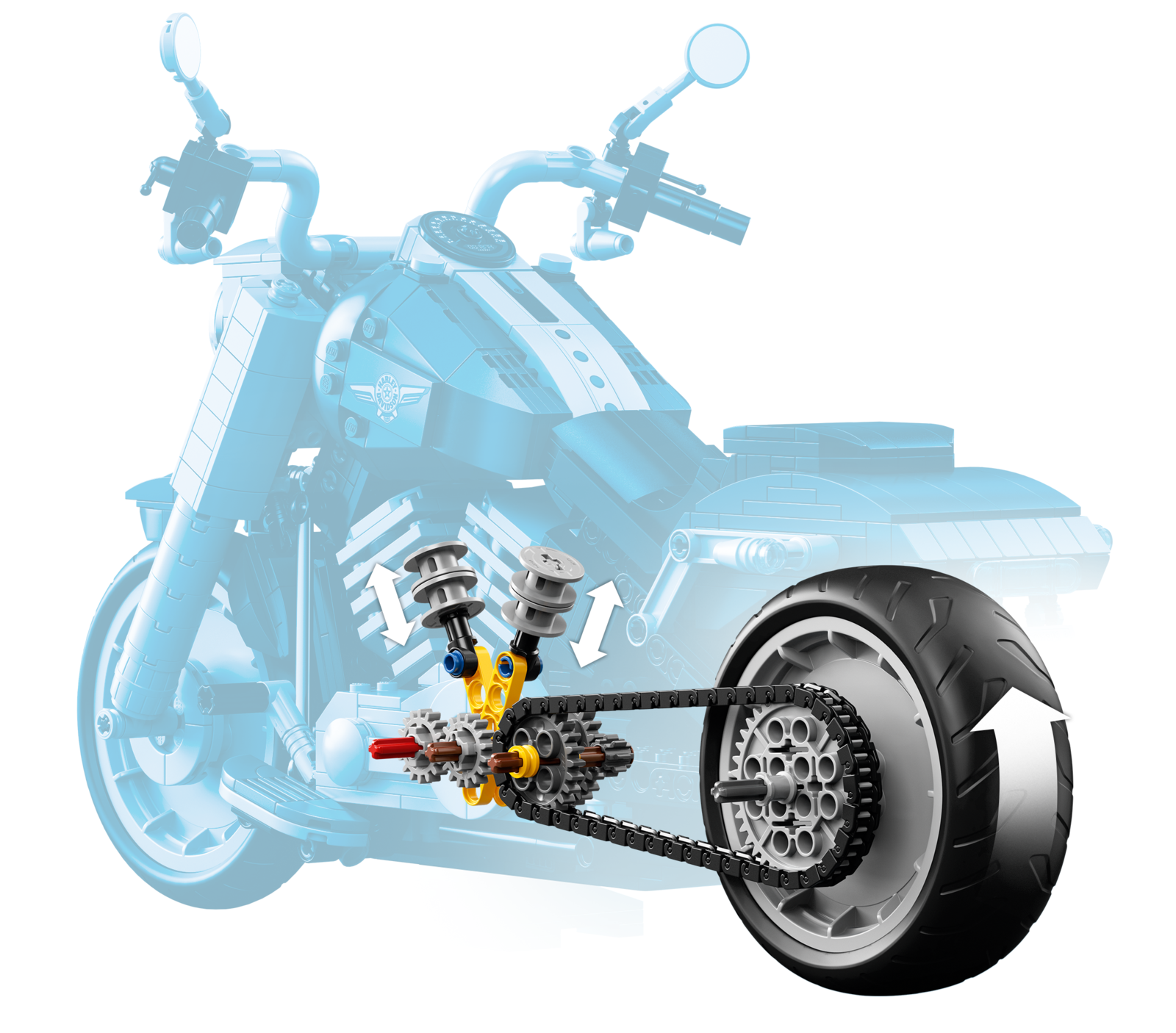 LEGO Creator: Harley-Davidson Fat Boy (10269) image