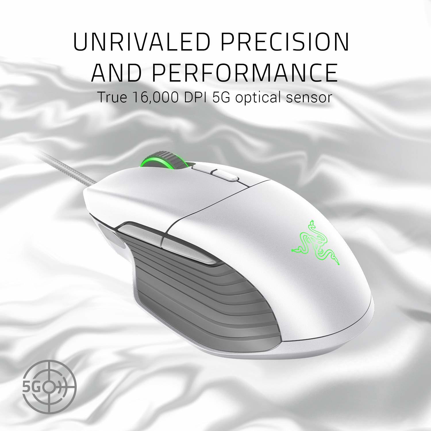Razer Basilisk Wired Gaming Mouse (Mercury) for PC image