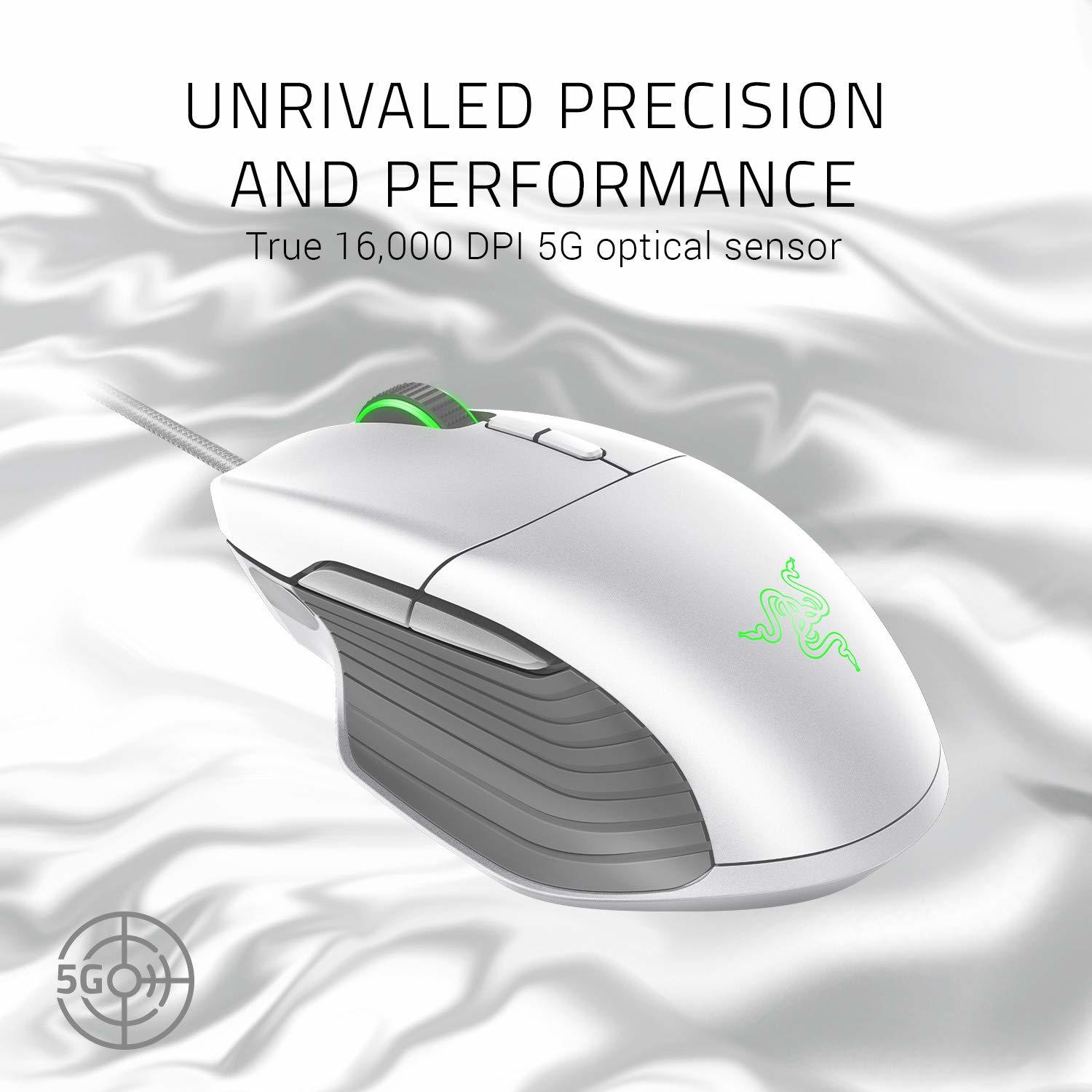 Razer Basilisk Wired Gaming Mouse (Mercury) image