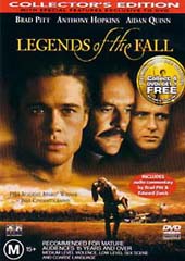 Legends Of The Fall - Collector's Edition on DVD Legends Of The Fall - Collector's Edition on DVD