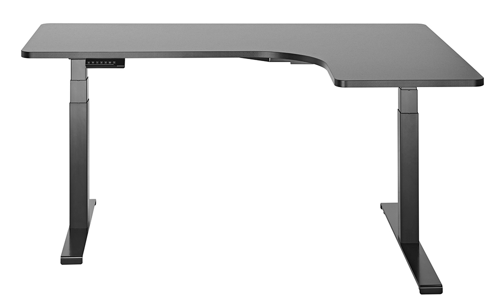 Buy Gorilla Office Height Adjustable Desk Black/Black at Mighty Ape NZ