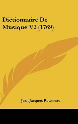 Dictionnaire De Musique V2 (1769) image