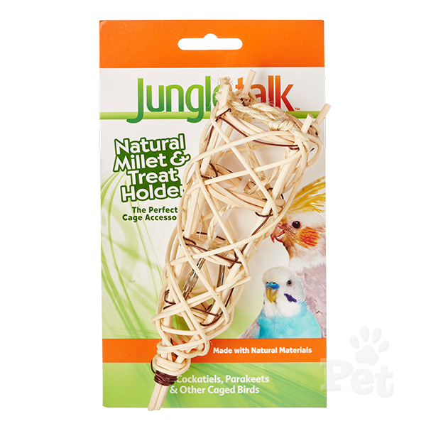 Jungle Talk: Natural Millet and Treat Holder image