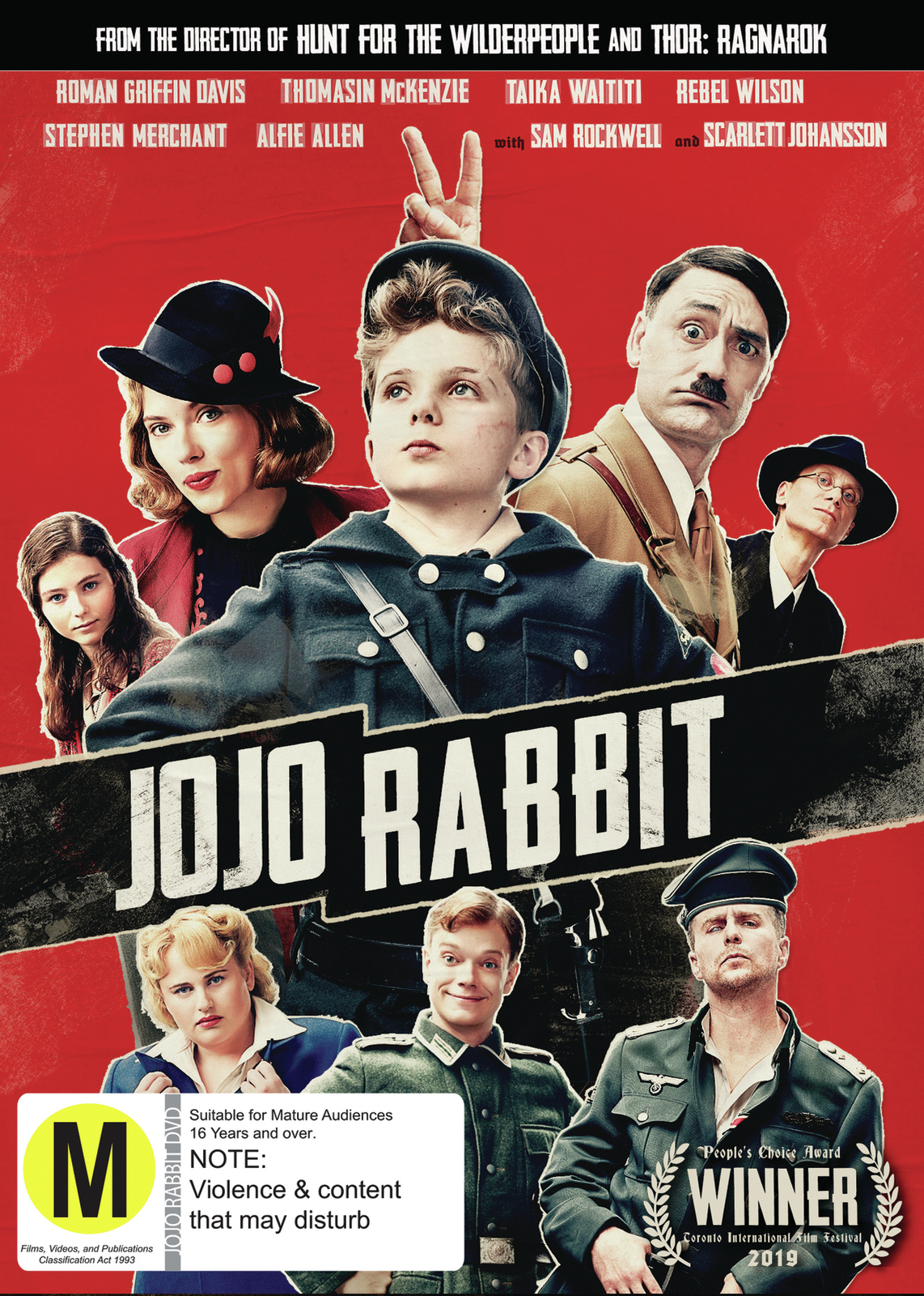 Jojo Rabbit on DVD image