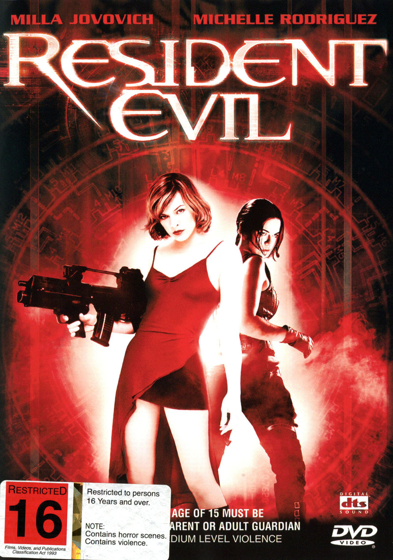 Resident Evil on DVD image