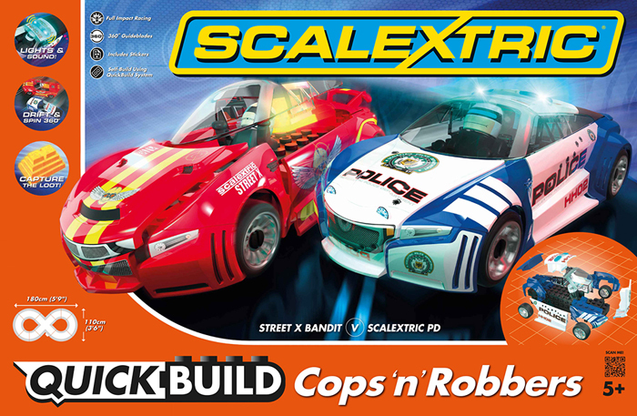 Scalextric Quick Build Cops ‘n’ Robbers Set image