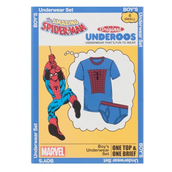 Marvel: Spiderman Junior Underoos Set - (Medium)