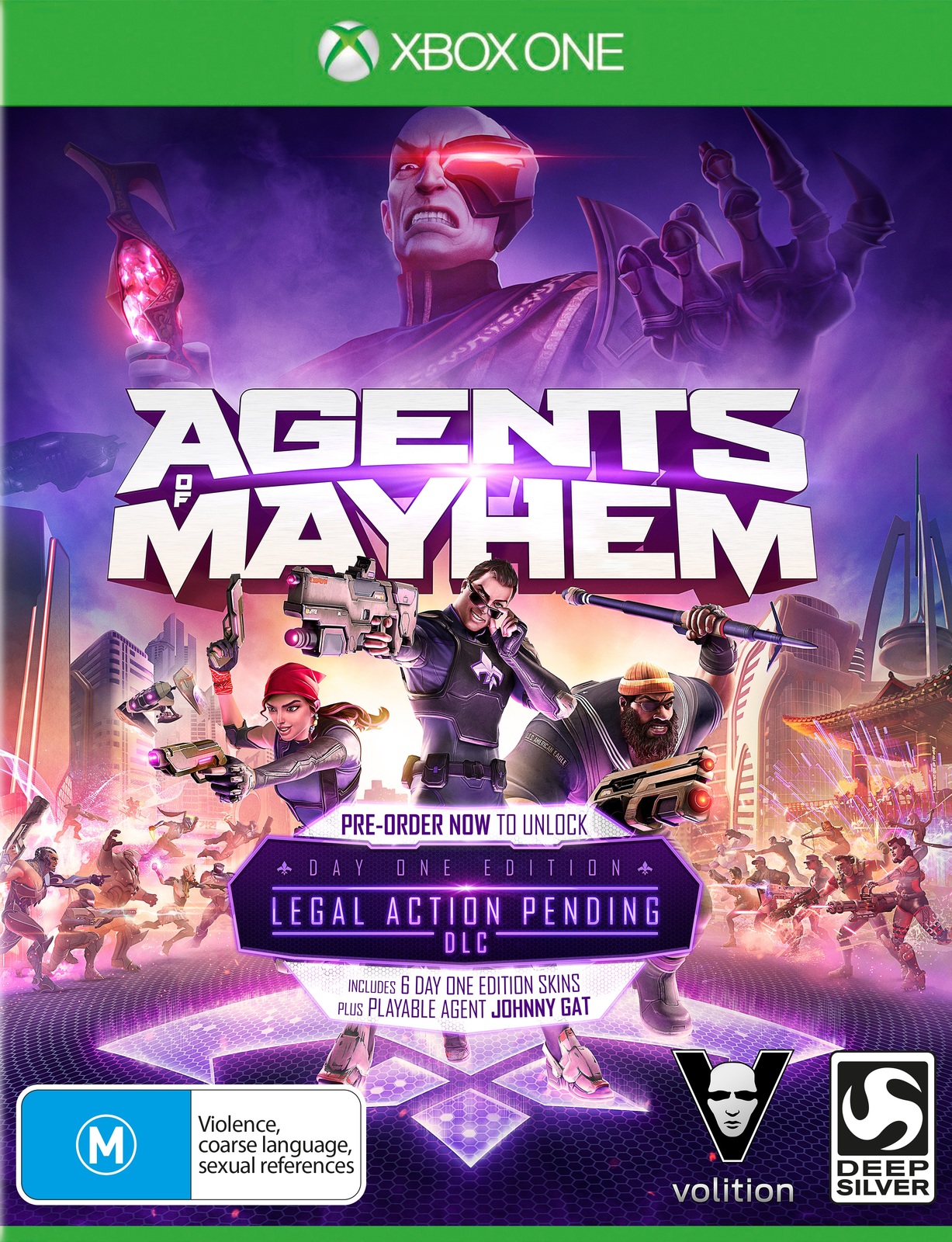 Agents of Mayhem Day 1 Edition for Xbox One image