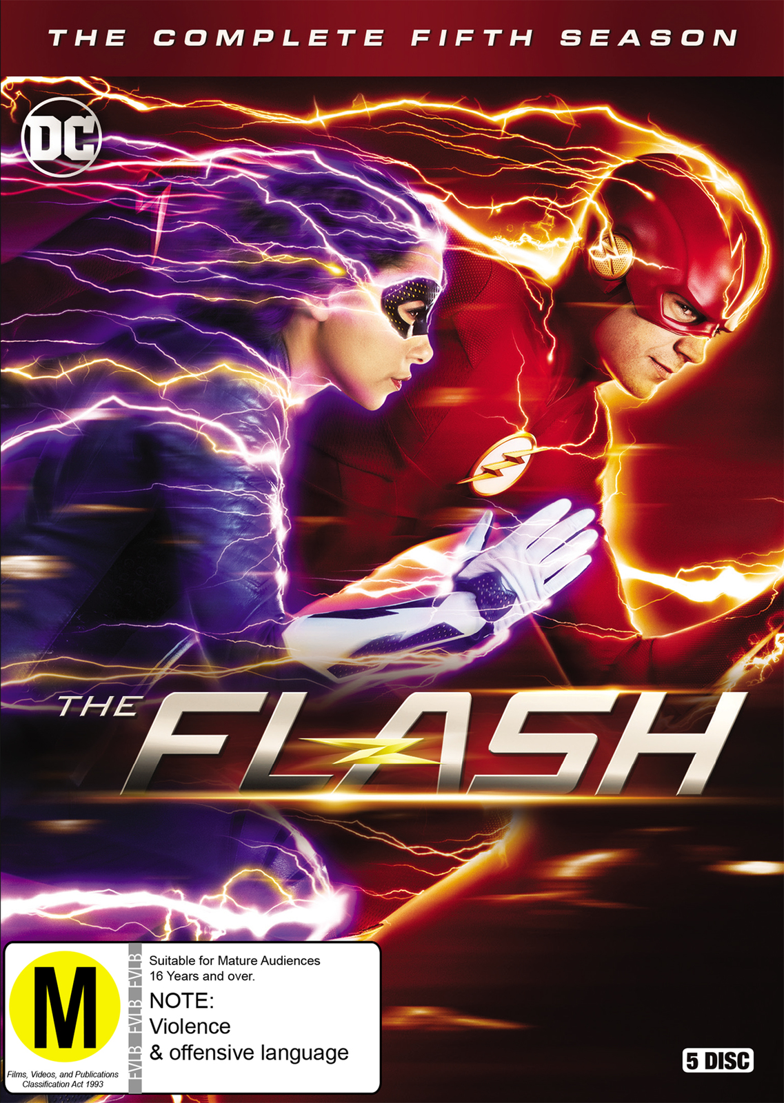 The Flash - Season 5 on DVD image
