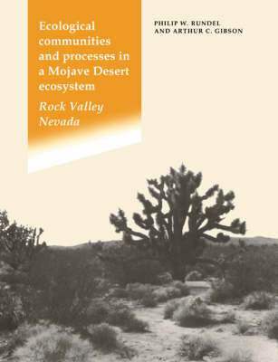 Ecological Communities and Processes in a Mojave Desert Ecosystem by Philip W. Rundel image