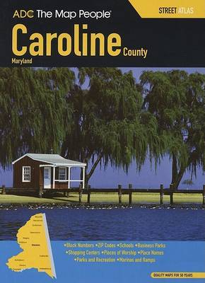 Caroline County Maryland Street Atlas image