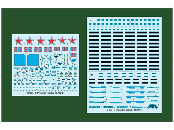 Hobby Boss: 1/48 Su-27 Flanker Early - Model Kit image