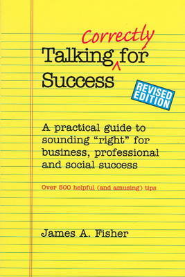 Talking Correctly for Success by James A. Fisher image