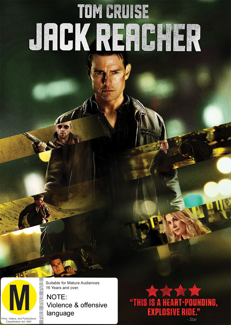Jack Reacher DVD Buy Now at Mighty Ape NZ
