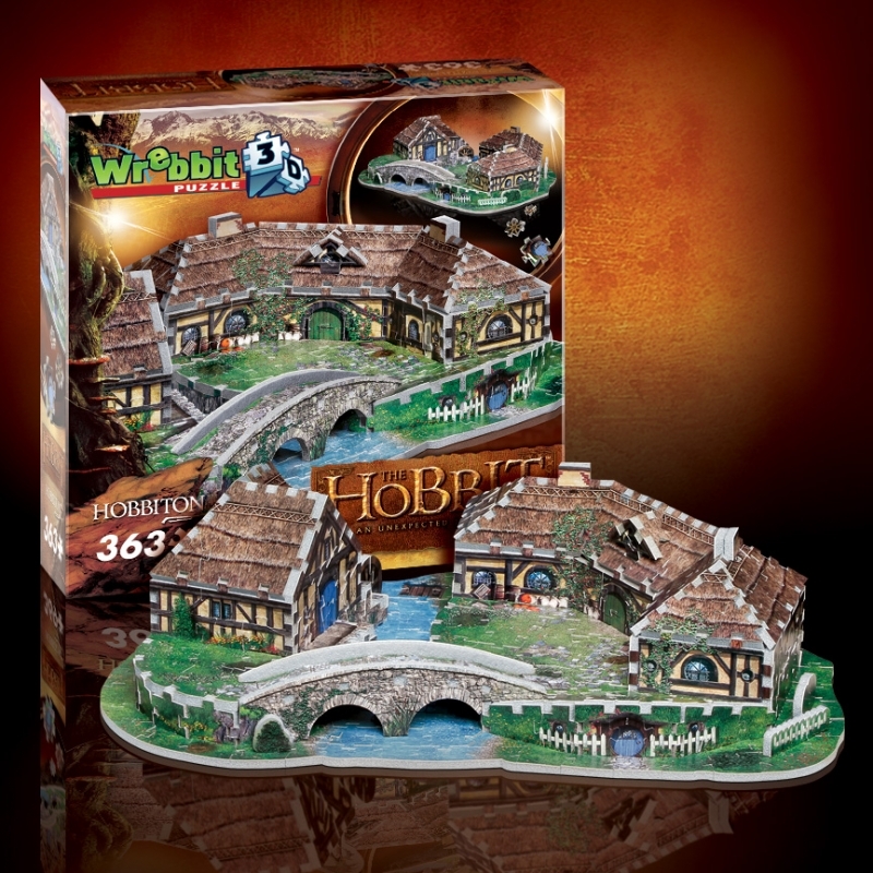 Wrebbit 3D Puzzle Hobbiton Board Game at Mighty Ape NZ