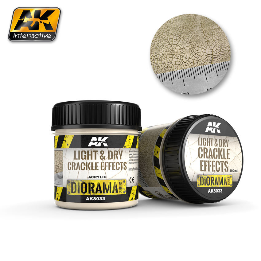 AK Crackle Effects Light & Dry (100ml) image
