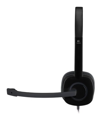 Logitech H151 Single-pin Stereo Headset - Black image