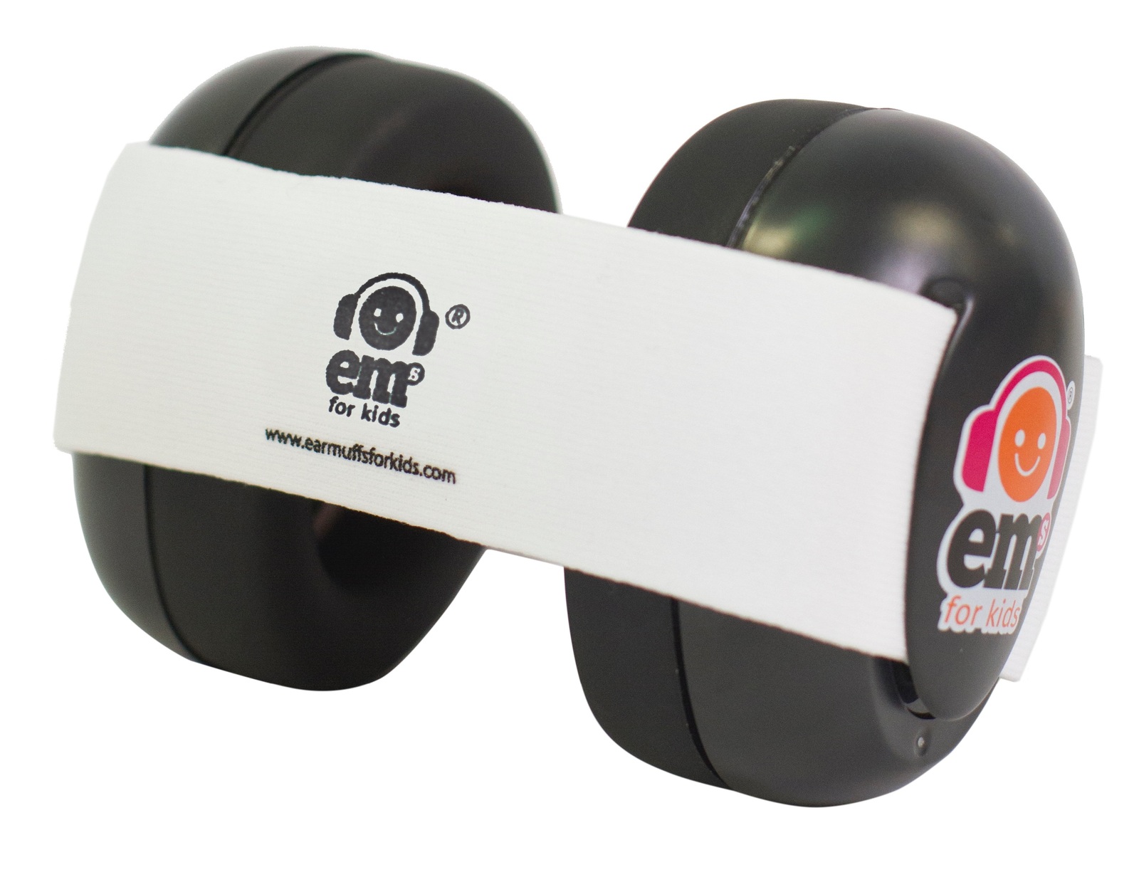 Buy Em’s for Kids Baby Earmuffs Black/White at Mighty Ape Australia