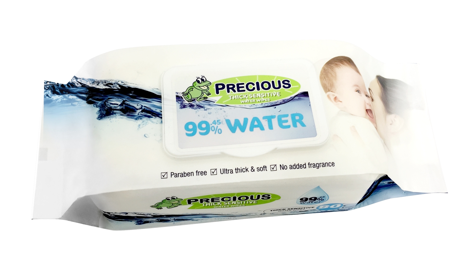 Precious - Water Wipes (80 Wipes)