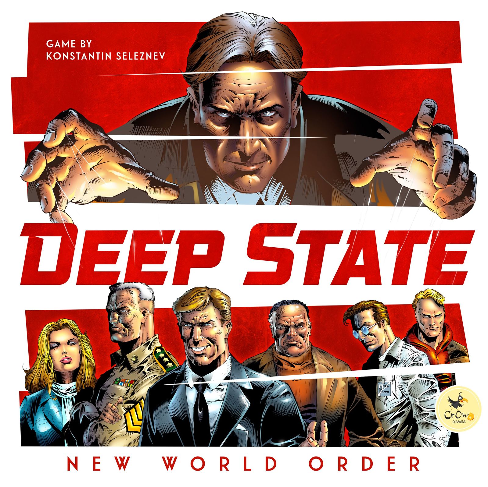 Deep State New World Order Board Game At Mighty Ape Nz