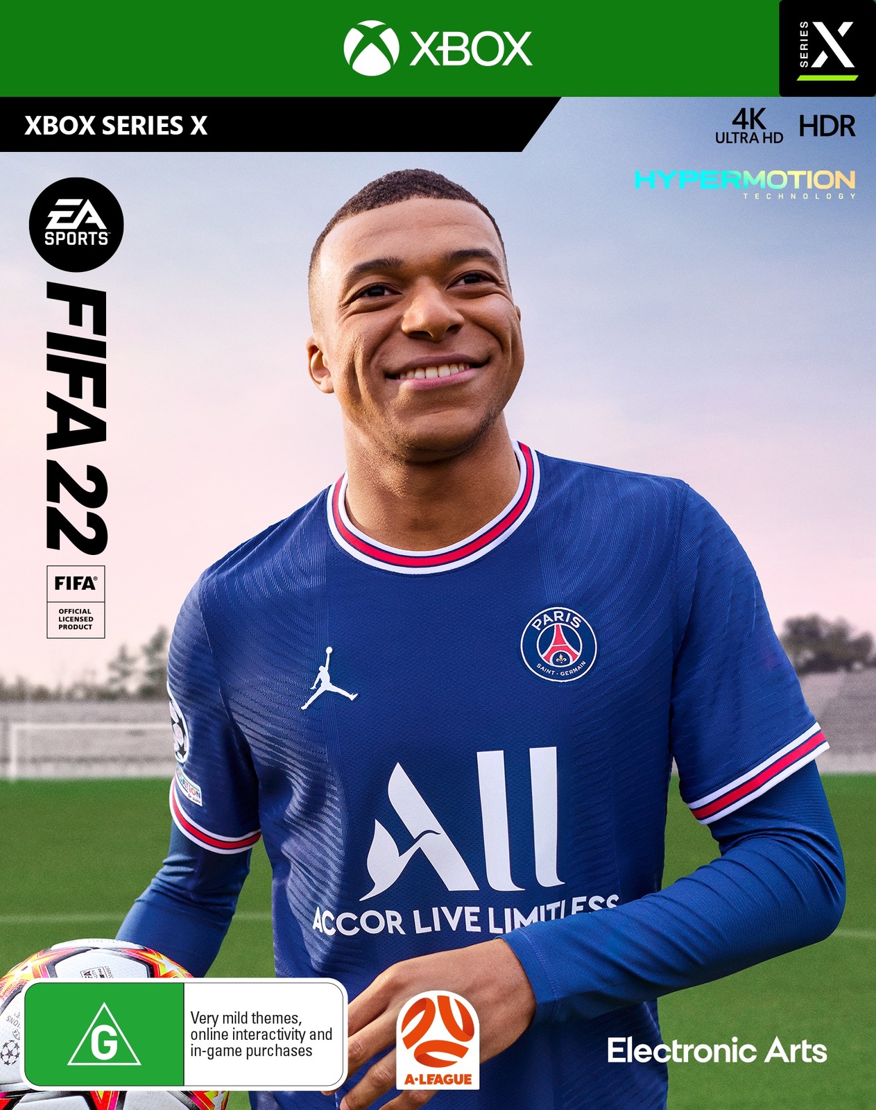 FIFA 22 on Xbox Series X